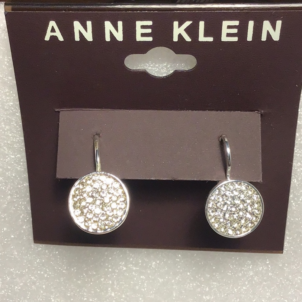 Anne Klein Starburst Hoop Earrings NWT $24.00